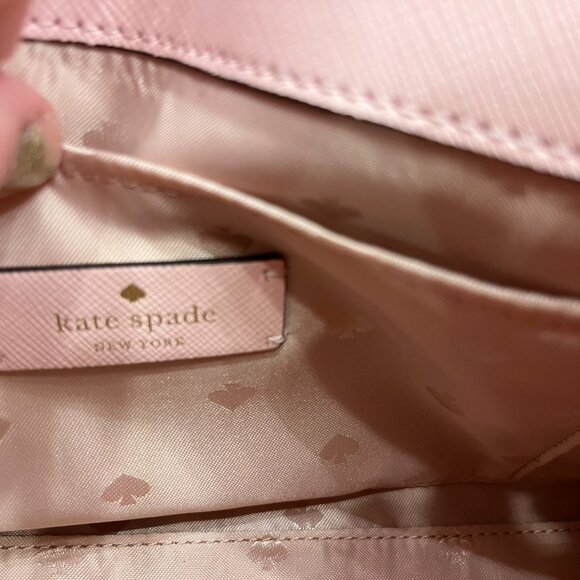 Kate Spade Pink Carson Crossbody Bag with chain - Picture 6 of 15